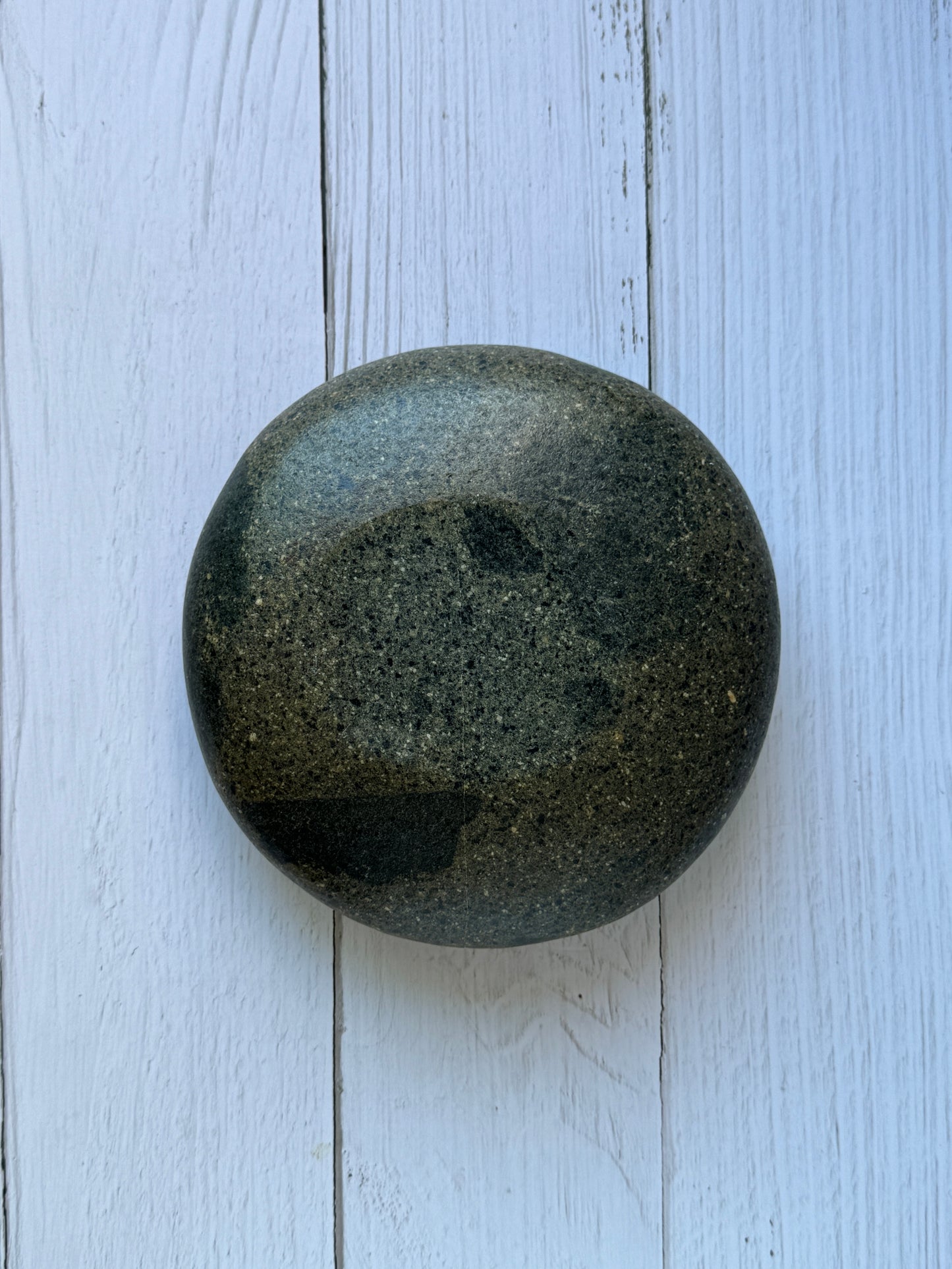 "New Moon" - Handcrafted stone bowl | Riverstone dish | Rock plate | Serving tray | Catch-all | Trinket dish | Bird feeder