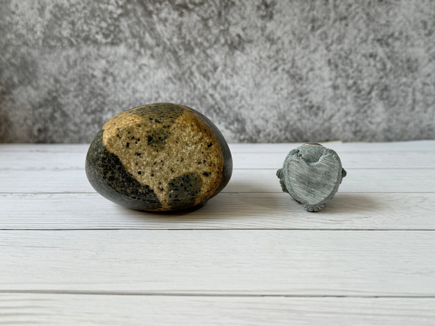 "Sandbar" - Handmade Natural Riverstone Vase