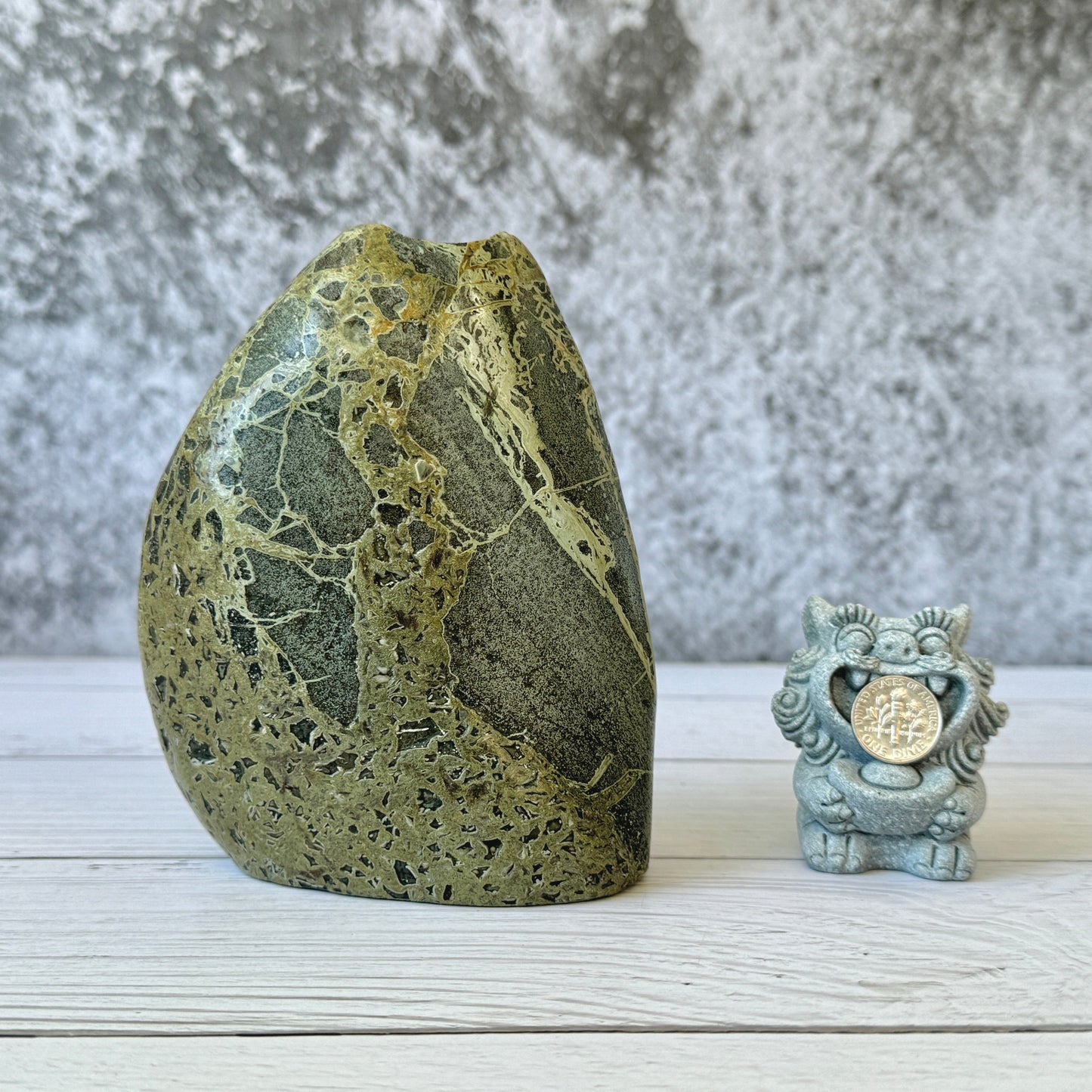 "Glacier" - Handmade Natural Riverstone Vase