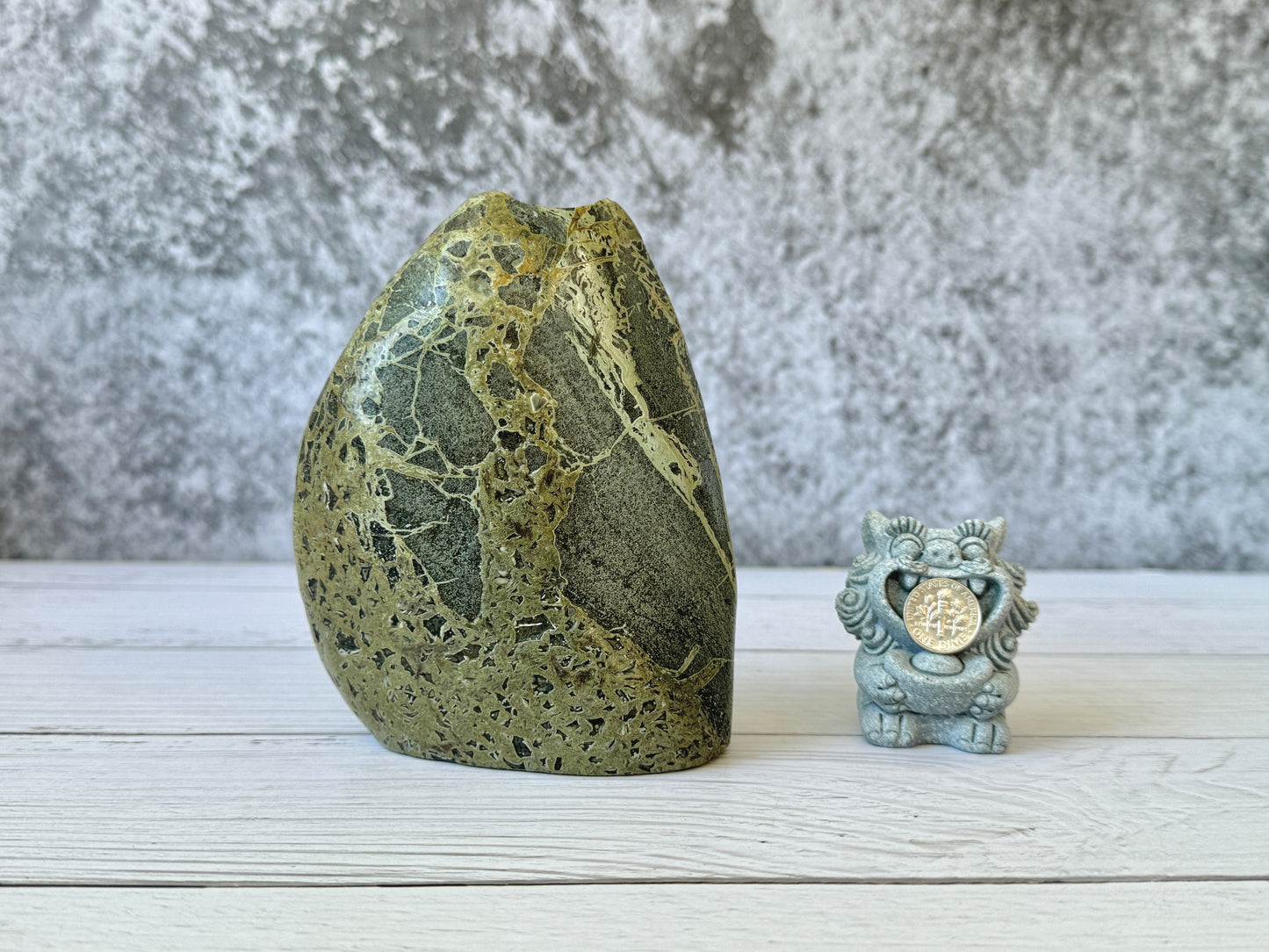 "Glacier" - Handmade Natural Riverstone Vase