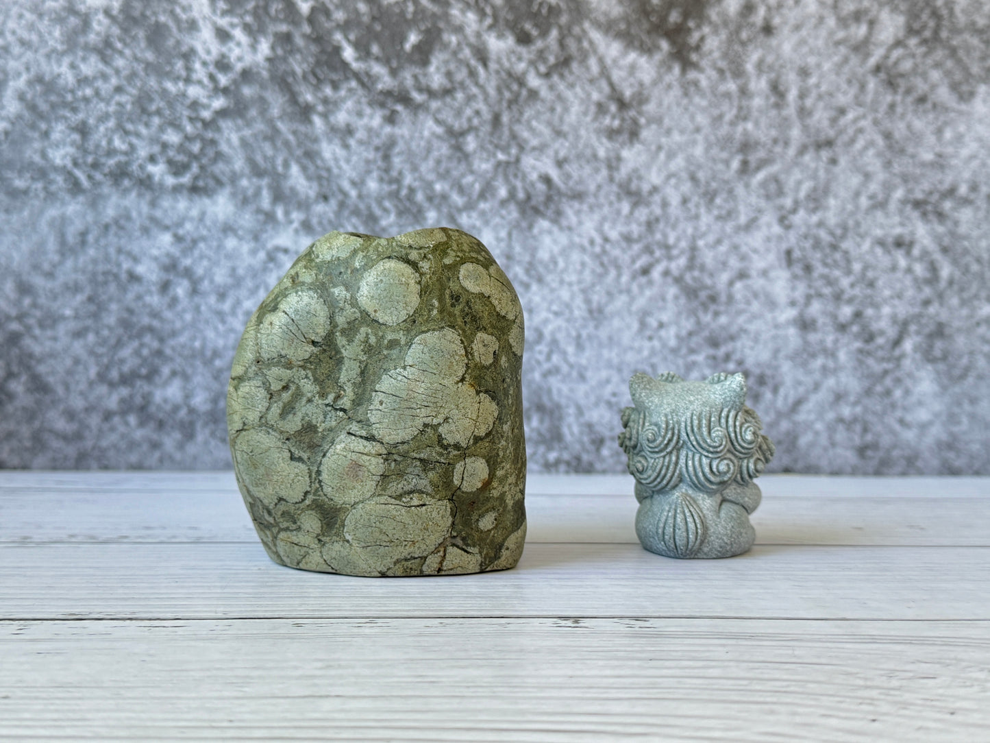 "Vineyard" - Handmade Natural Riverstone Vase