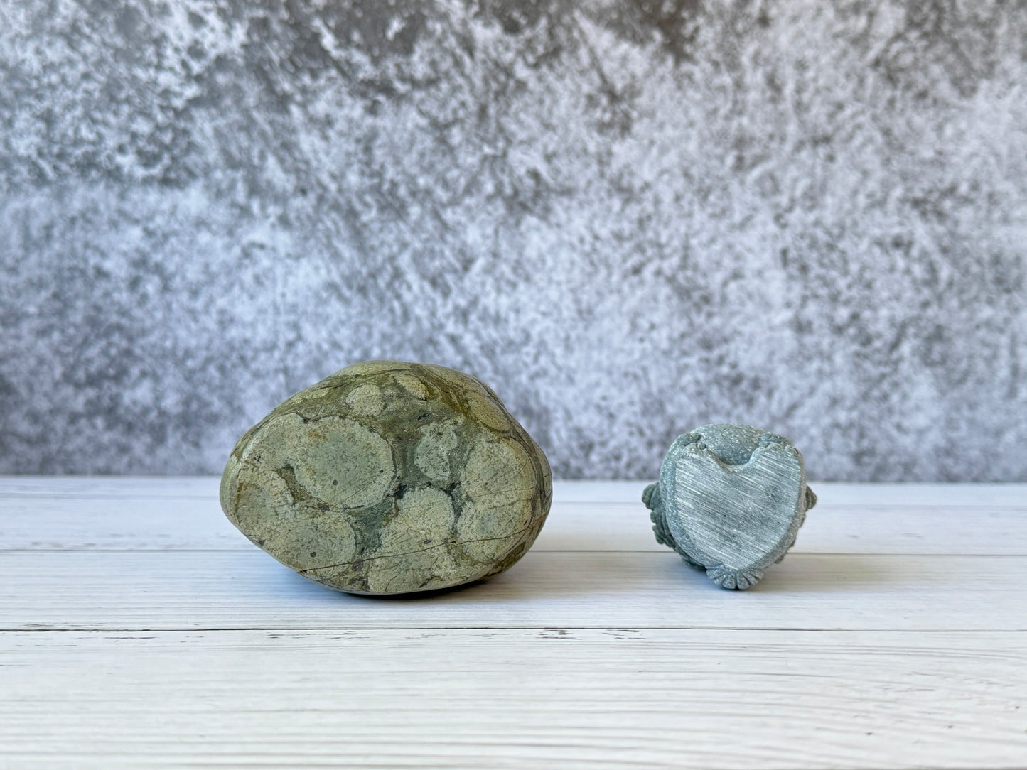 "Vineyard" - Handmade Natural Riverstone Vase